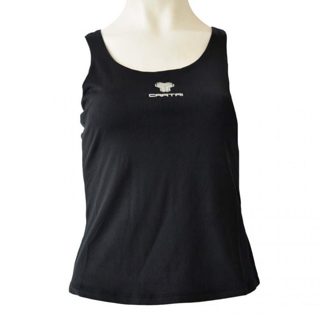 Camiseta Cartri Coach Vest 3.0 Negro Plata Junior | Cartri