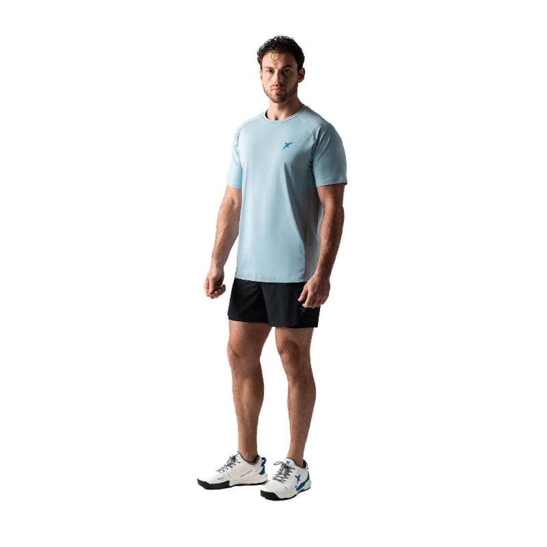 Camiseta Drop Shot Lucas Campagnolo Performance Azul