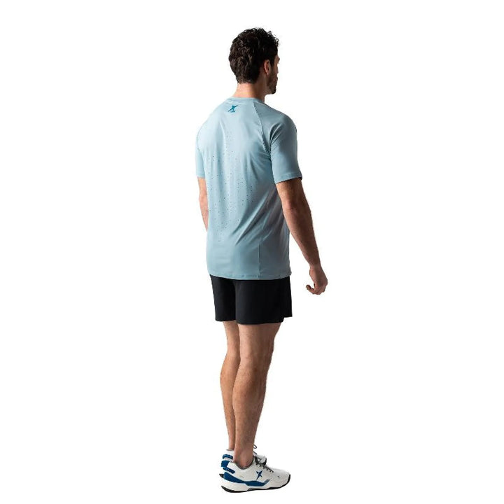 Camiseta Drop Shot Lucas Campagnolo Performance Azul