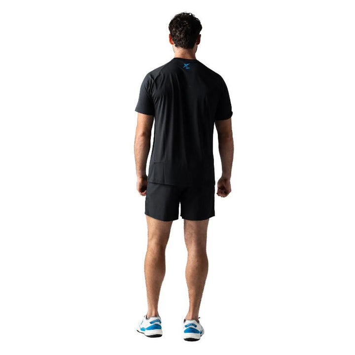 Camiseta Drop Shot Lucas Campagnolo Performance Negro