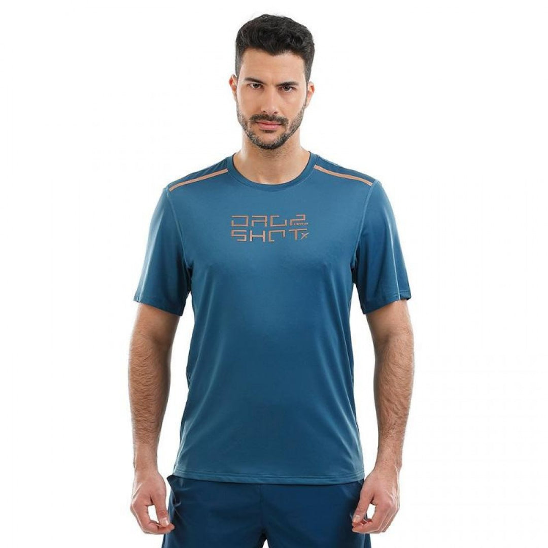 Camiseta Drop Shot Nur Azul