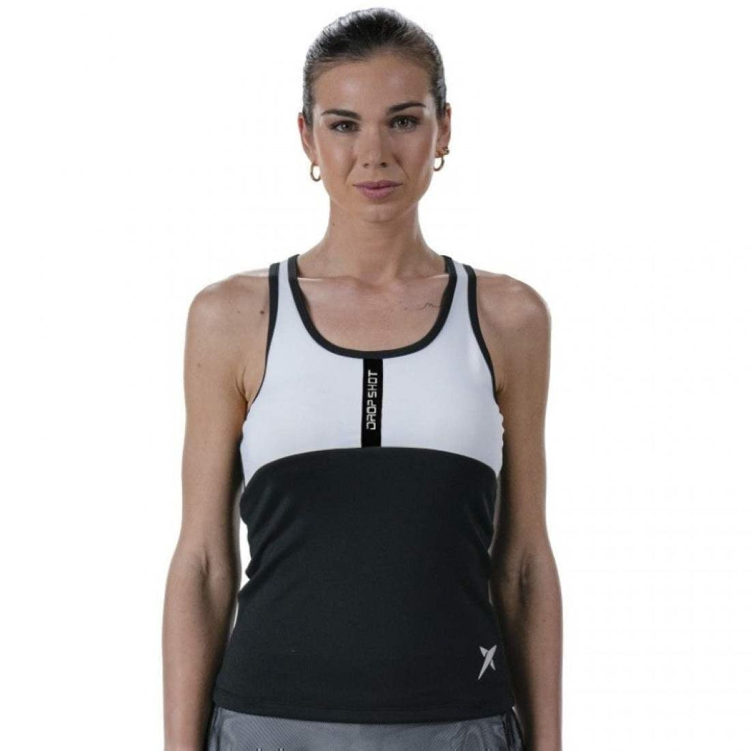 Camiseta Drop Shot Onix Negro Blanco