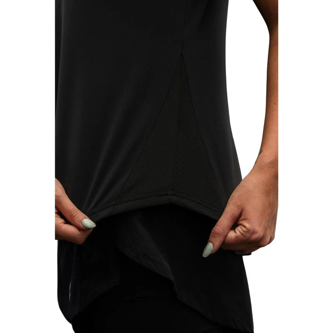 Camiseta Drybreak Drypadel Negro Mujer