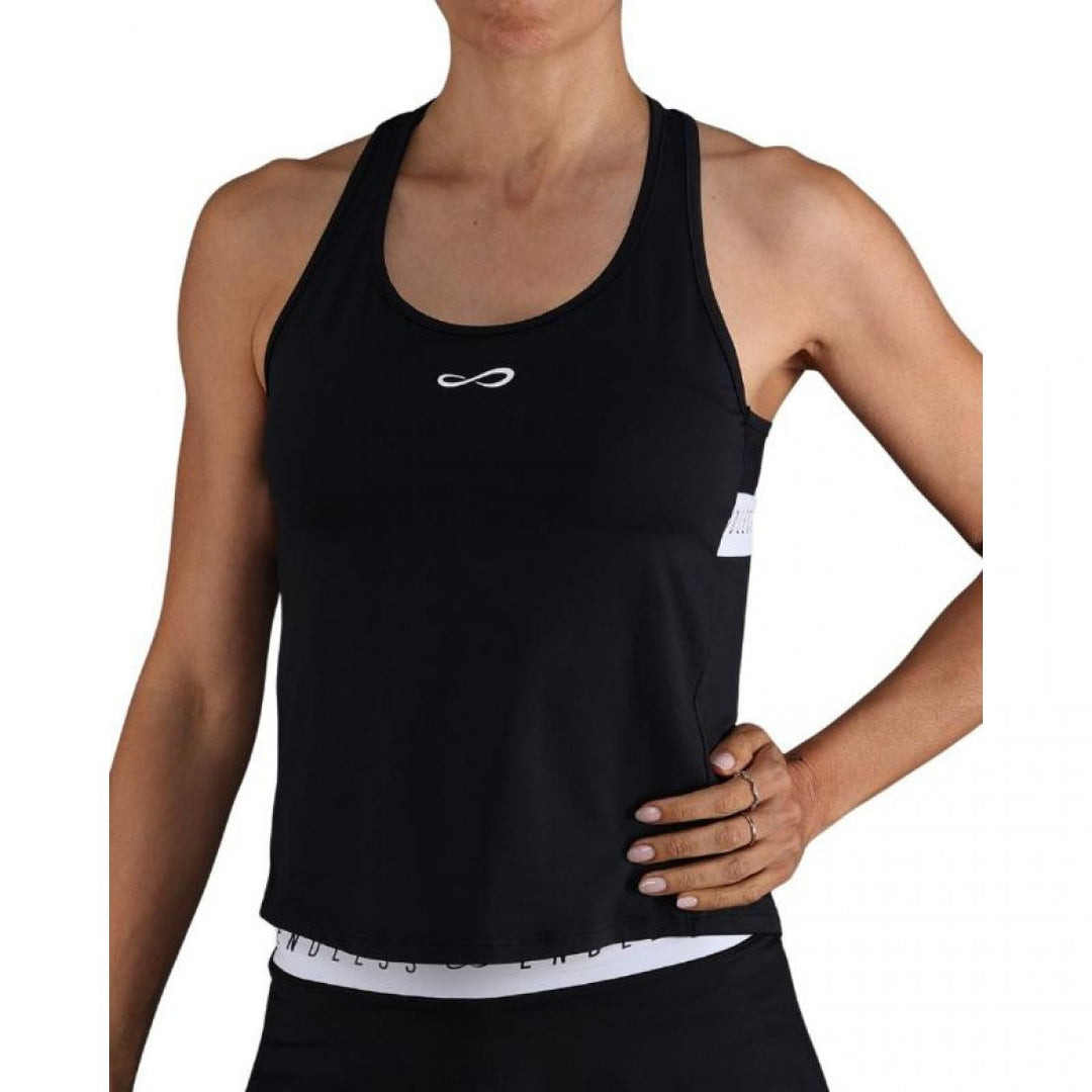 Camiseta Endless Allure Negro | Tienda Padelpoint