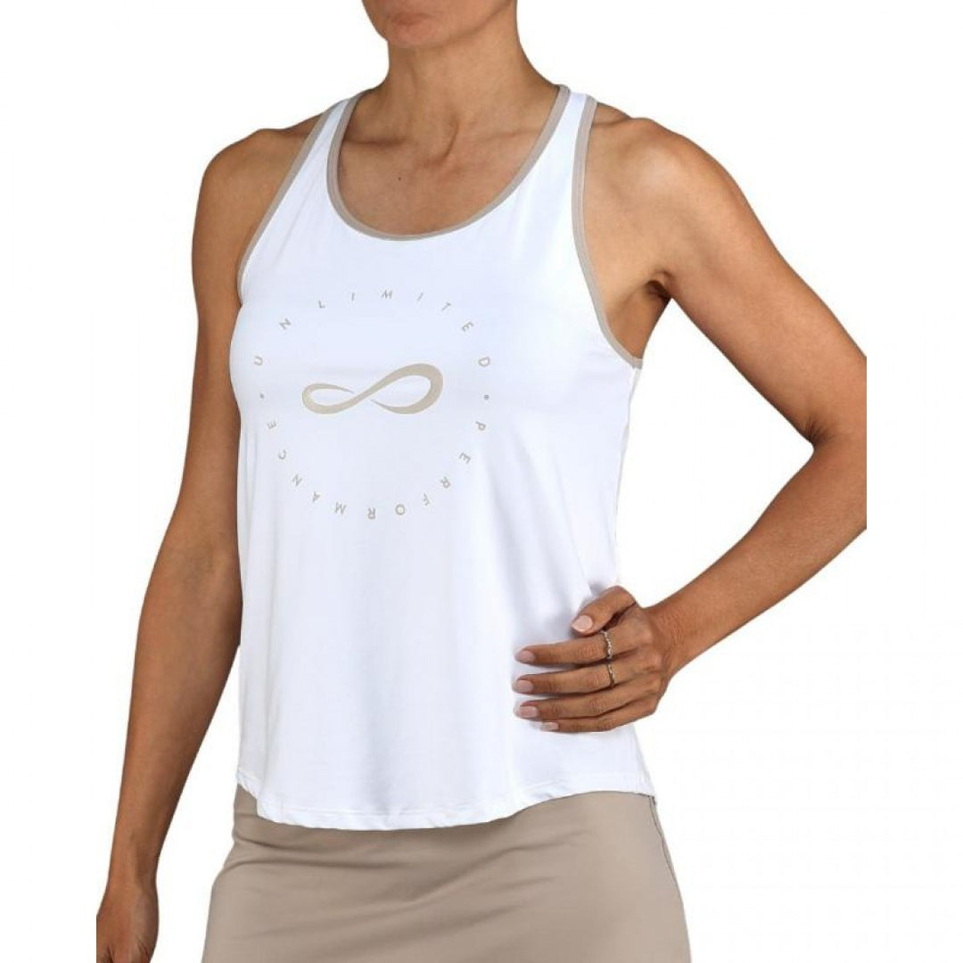 Camiseta Endless Cercle Blanco Delave | Tienda Padelpoint