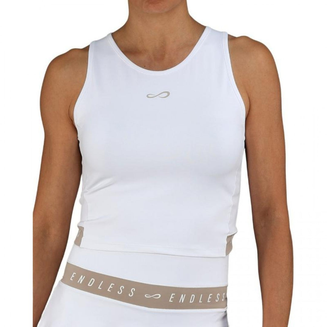 Camiseta Endless Chill II Blanco Delave | Tienda Padelpoint