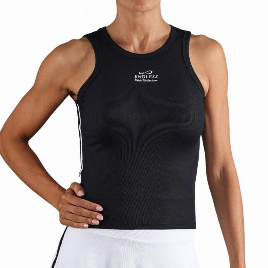 Camiseta Endless Club Collection Negro | Tienda Padelpoint