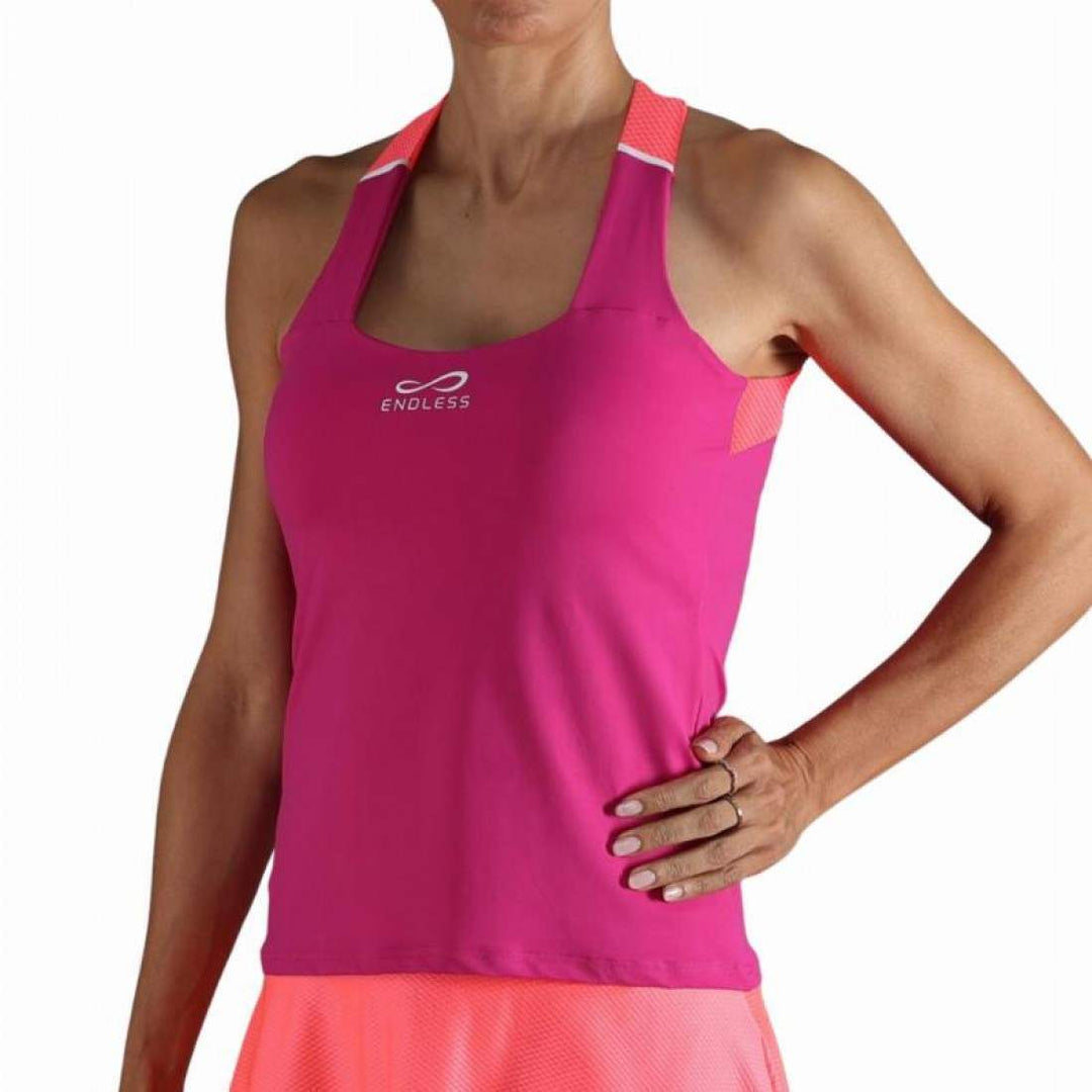 Camiseta Endless Cross Fucsia Oscuro | Endless
