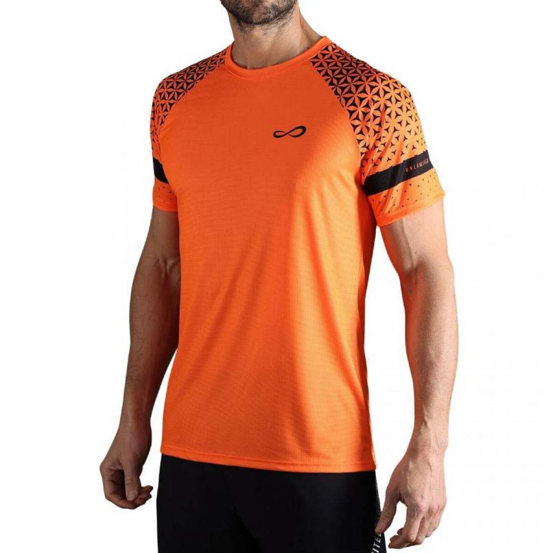 Camiseta Endless Feisty Geo Naranja | Endless
