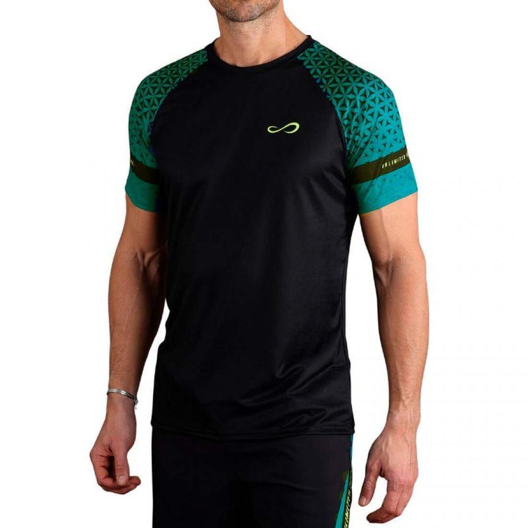 Camiseta Endless Feisty Geo Negro Petroleo | Endless