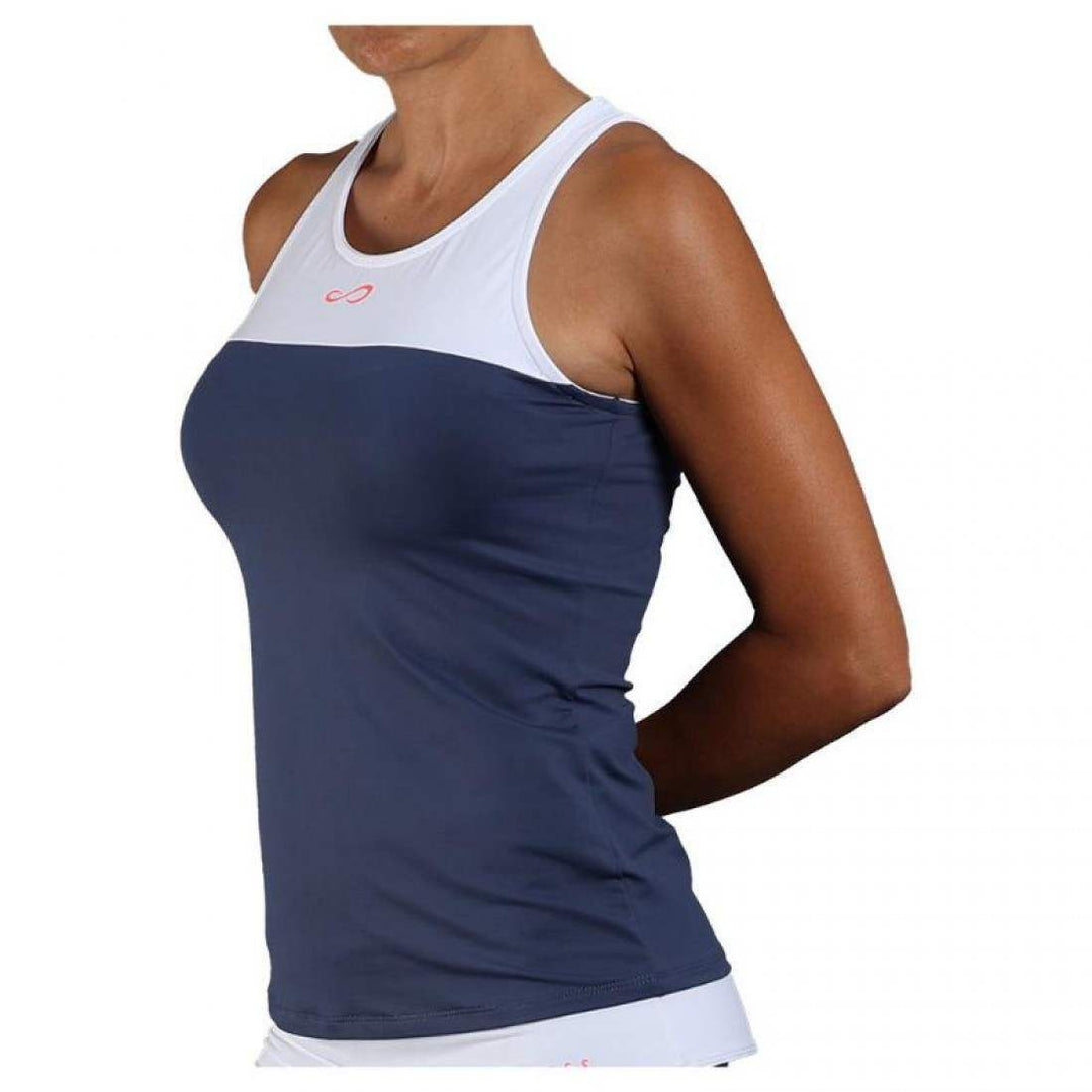 Camiseta Endless Lace Azul Indigo Blanco | Endless