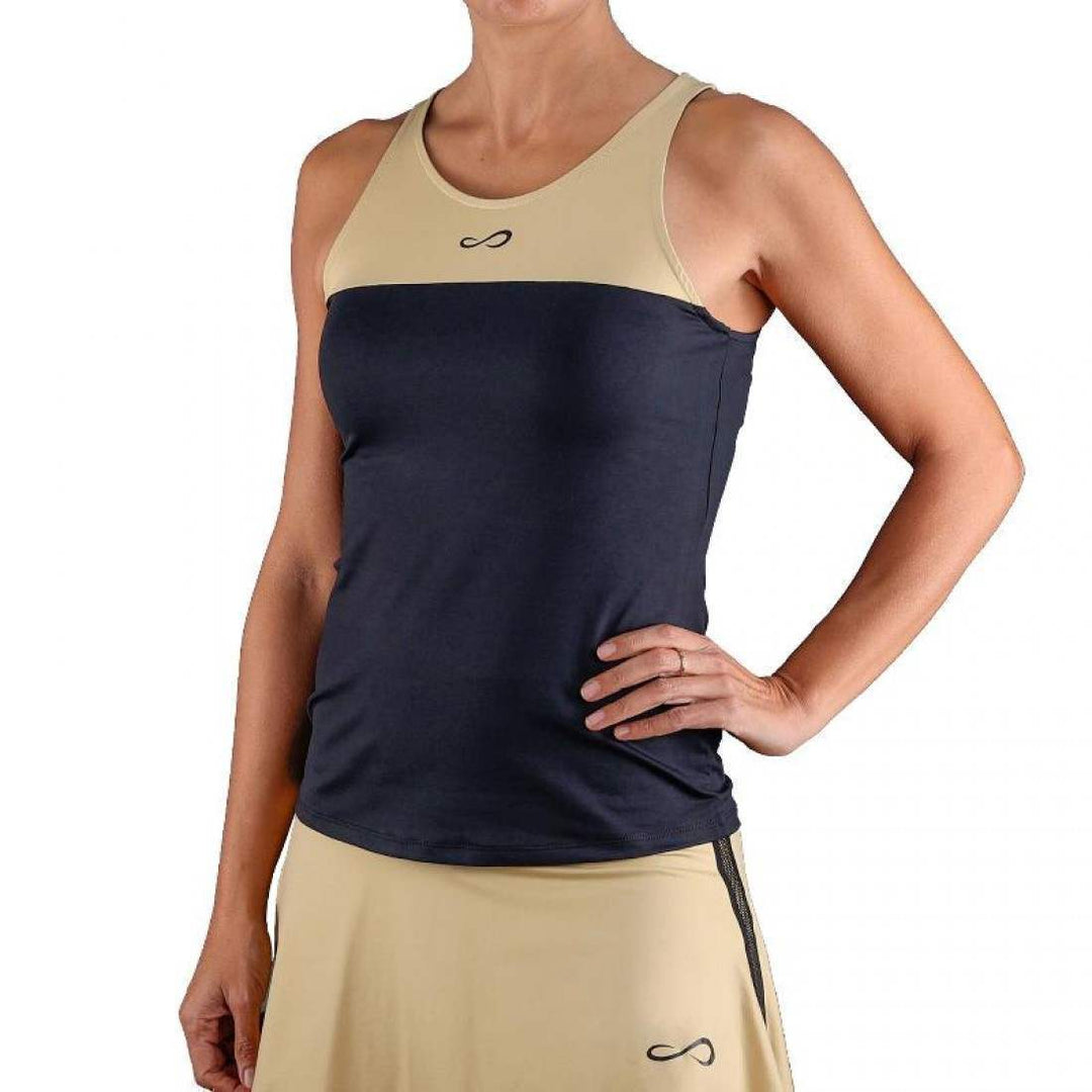 Camiseta Endless Lux Ribbon Negro Oro | Endless