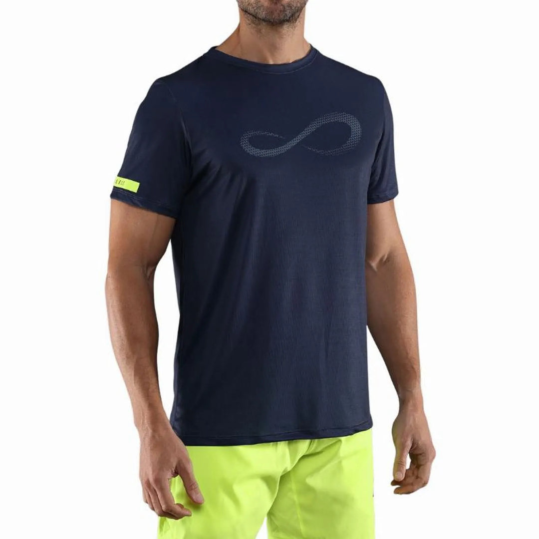 Camiseta Endless Unlimited Diamond II Azul Marino Amarillo