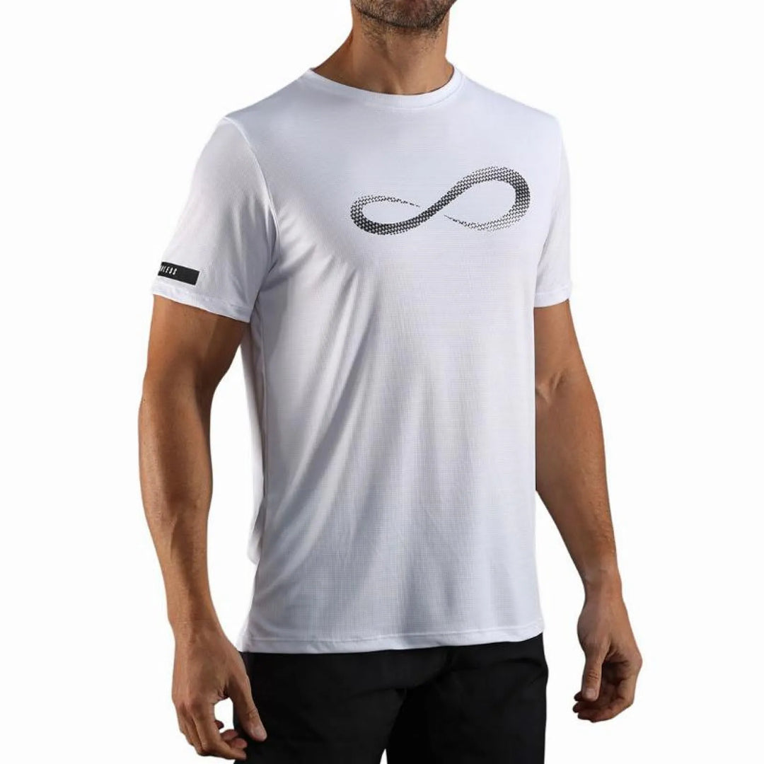 Camiseta Endless Unlimited Diamond II Blanco Negro
