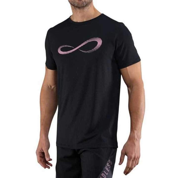 Camiseta Endless Unlimited Diamond II Negro Rosa