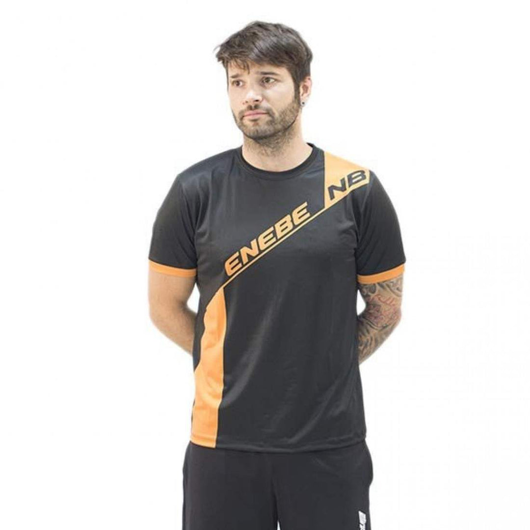 Camiseta Enebe Ultra Pro Negro Naranja | Enebe
