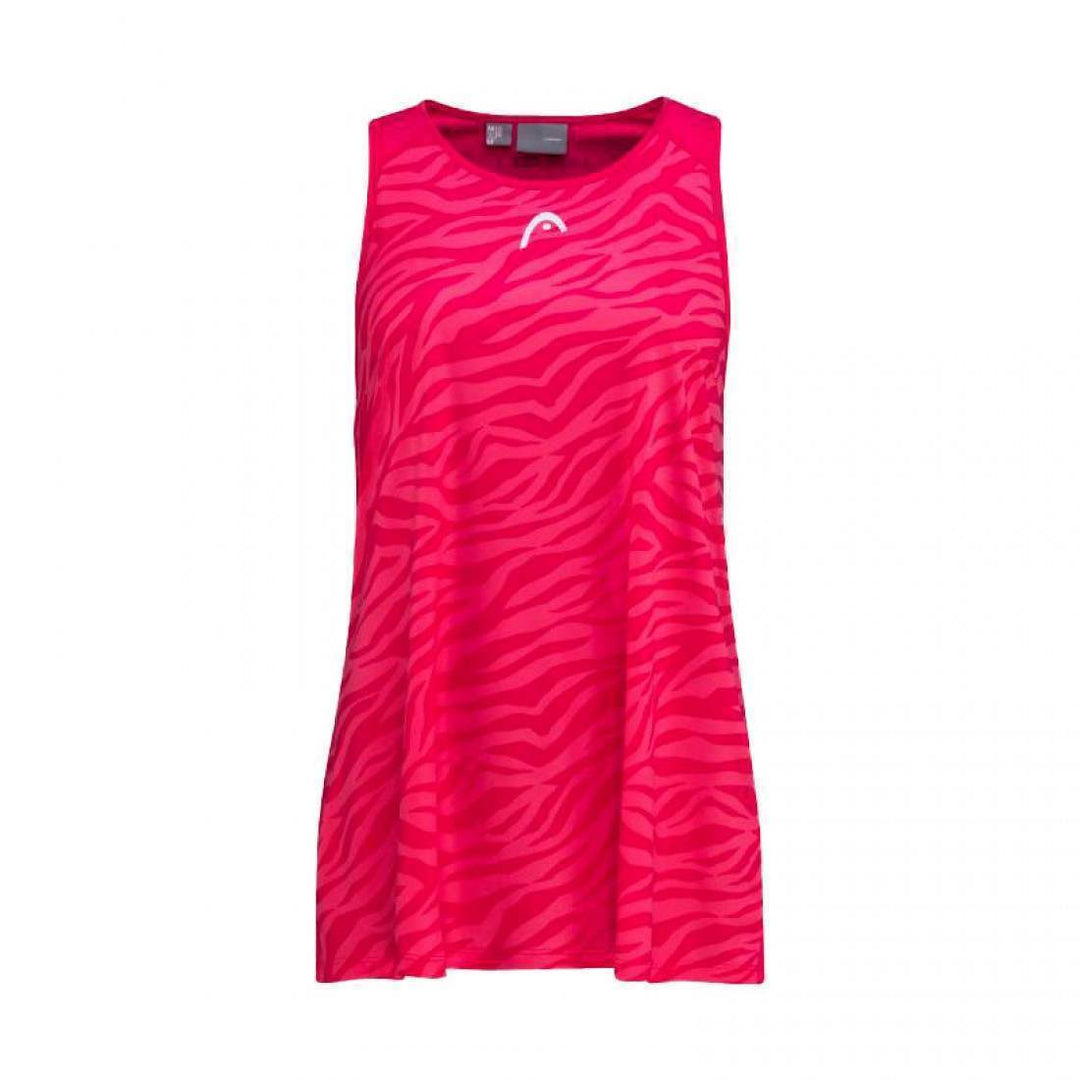 Camiseta Head Agility Magenta Print Vision Junior | Head
