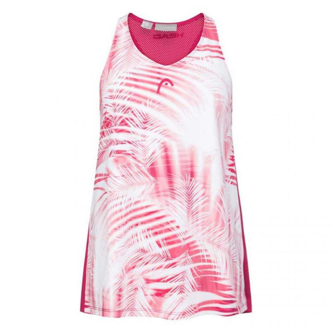 Camiseta Head Agility Tech Mora Blanco Print | Head