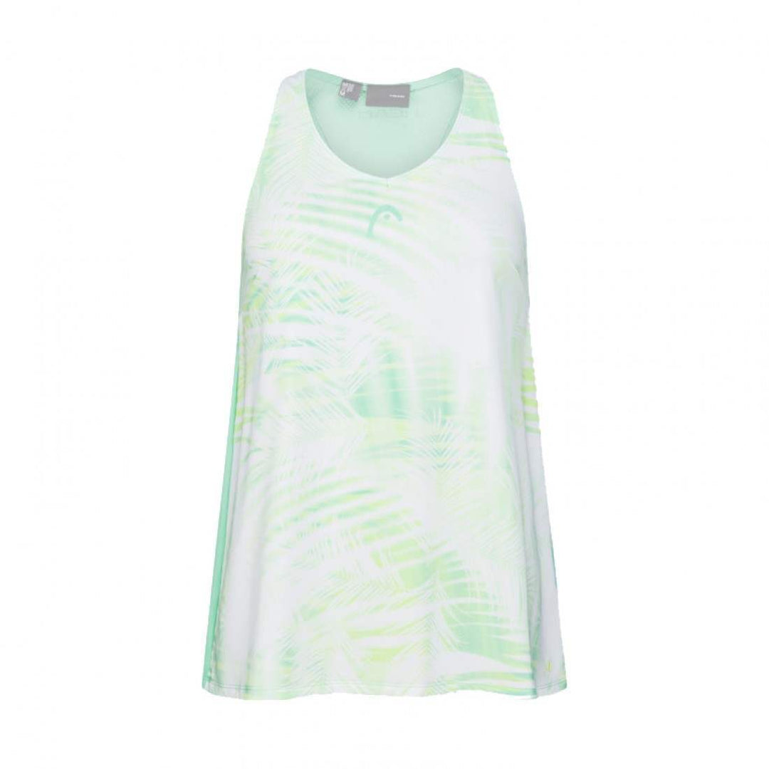 Camiseta Head Agility Verde Pastel Print Junior | Head