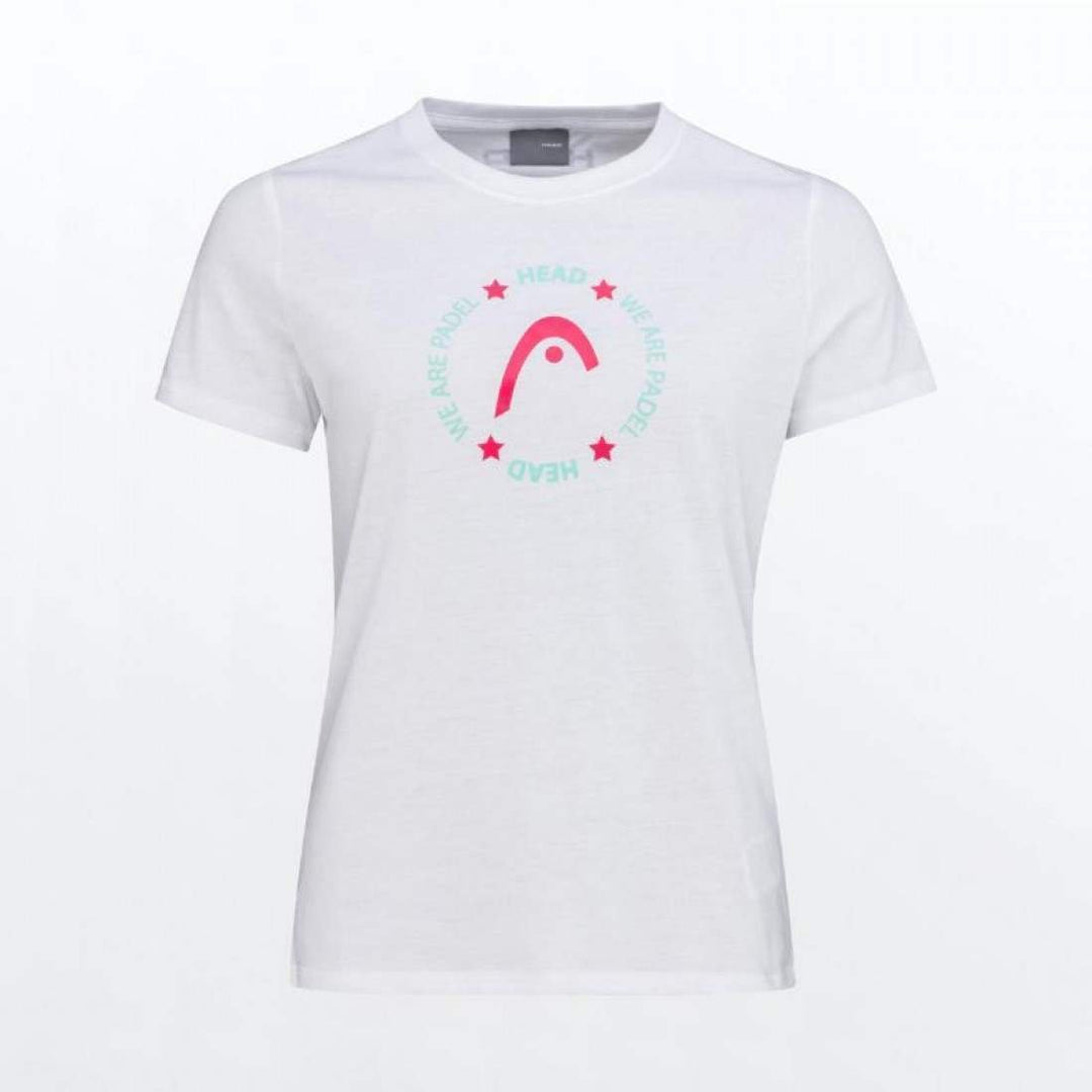 Camiseta Head Button Blanco Mujer