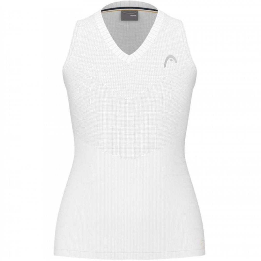Camiseta Head Performance Blanco Mujer