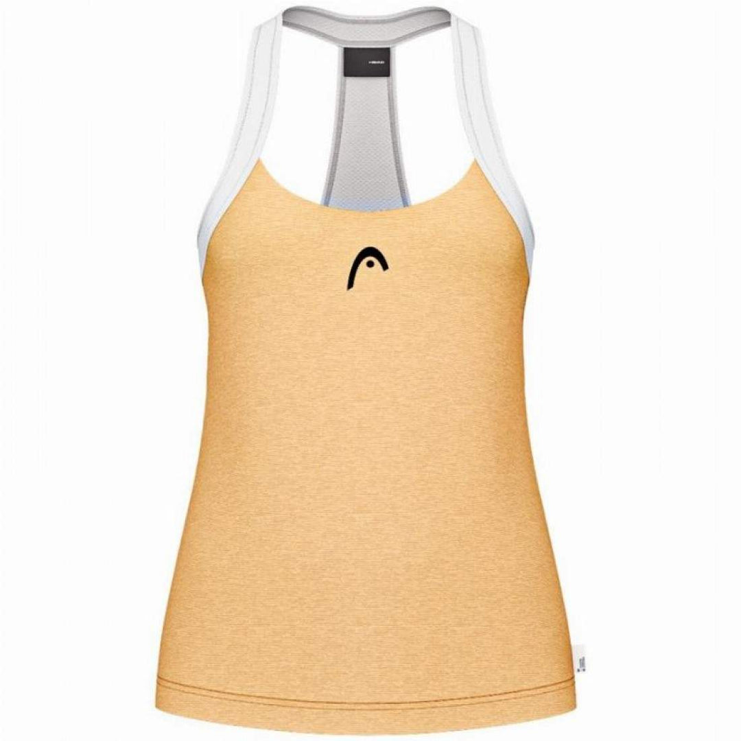 Camiseta Head Play Tech Amarillo Mujer