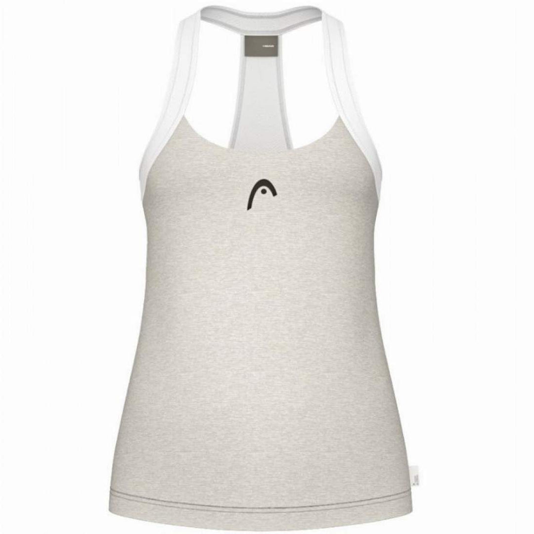 Camiseta Head Play Tech Gris Claro Mujer