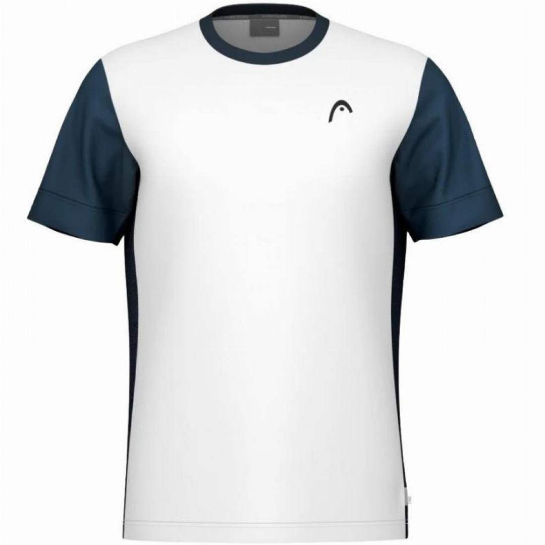 Camiseta Head Slice Blanco Azul Marino
