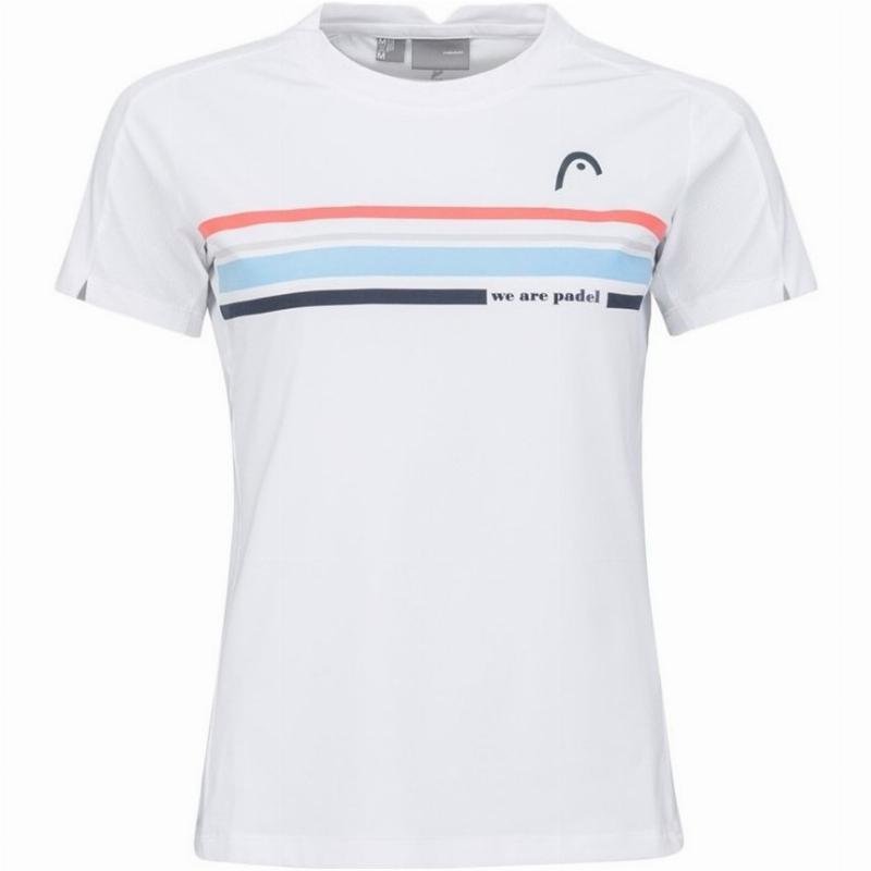 T-shirt Head Tech Bianco Donna