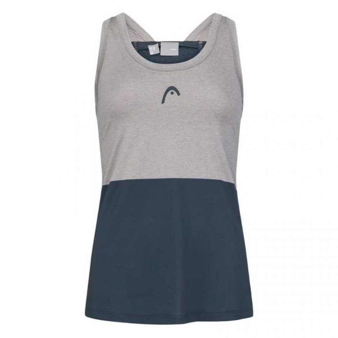 Camiseta Head Tech Top Gris Marino Mujer | Head