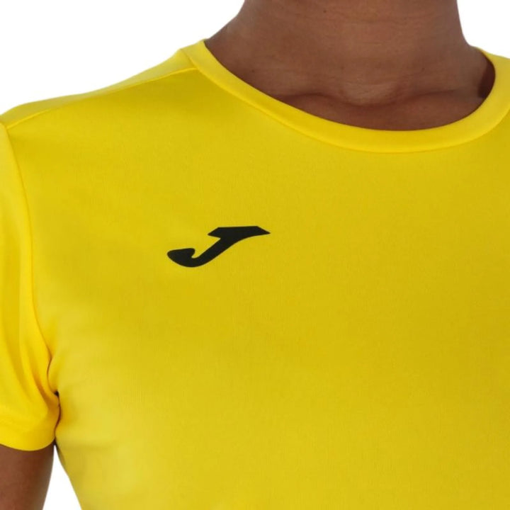 Camiseta Joma Combi Amarillo Mujer