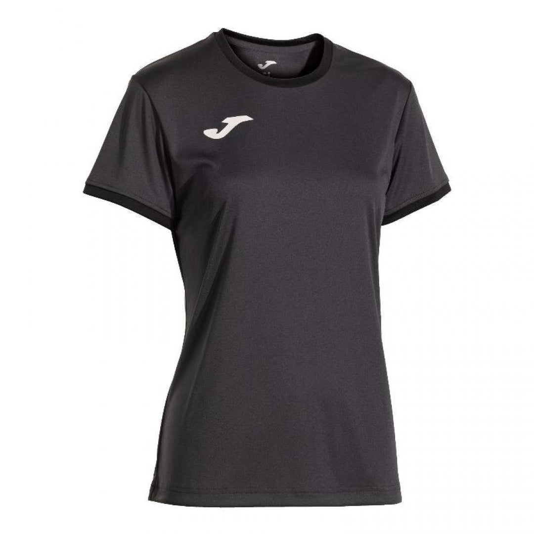 Camiseta Joma Combi Antracita Negro Mujer