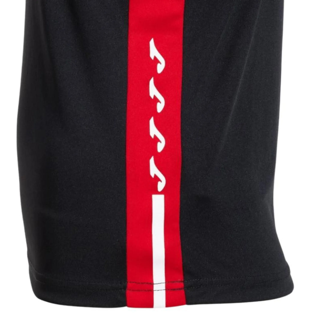 Camiseta Joma Olimpiada Negro Rojo Mujer