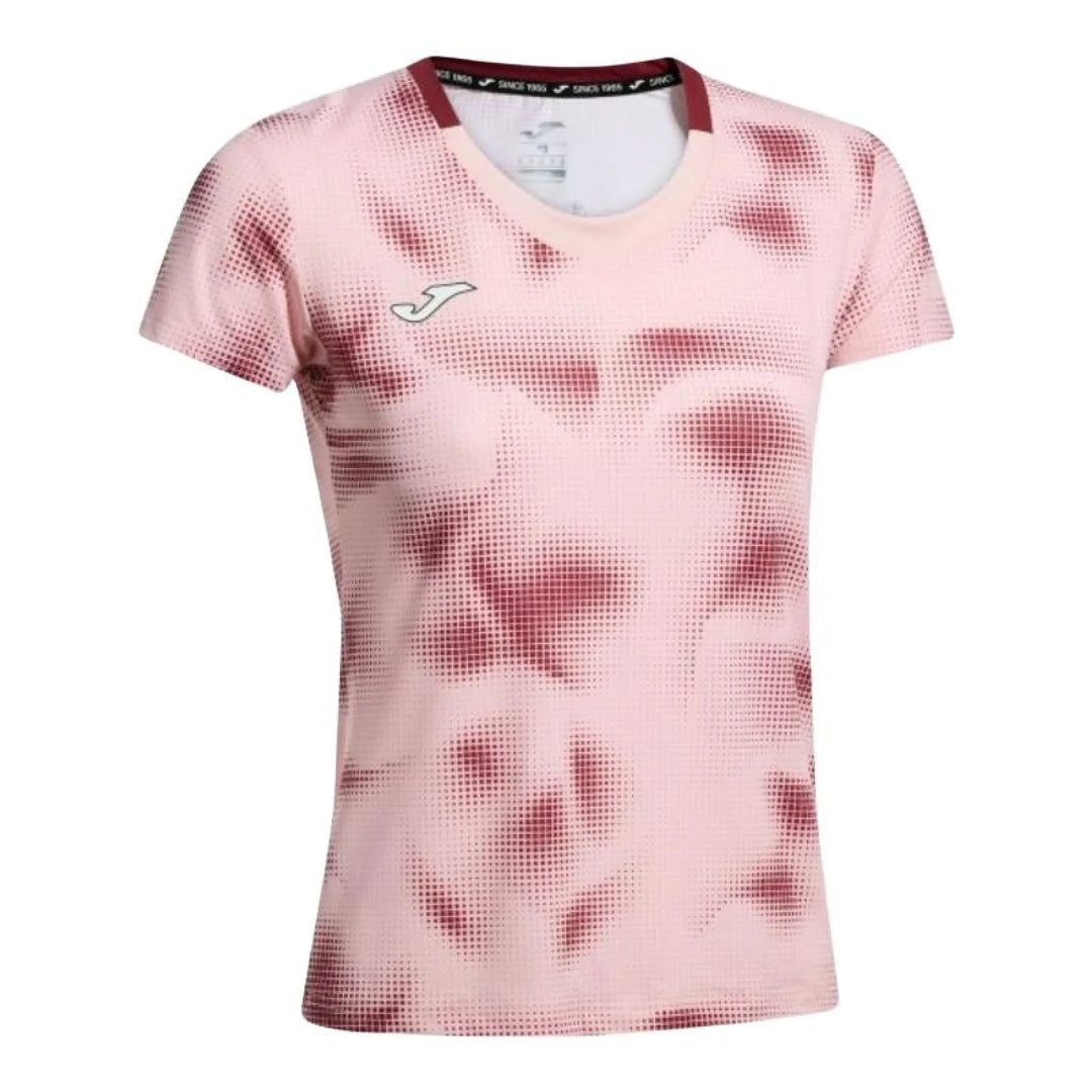 Camiseta Joma Smash Rosa Mujer