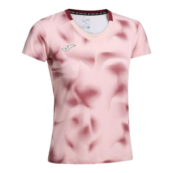 Camiseta Joma Smash Rosa Mujer