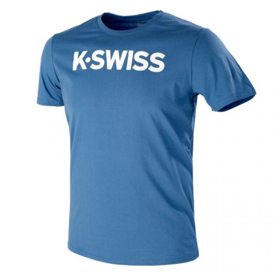 Camiseta Kswiss Core Azul Blanco | Kswiss