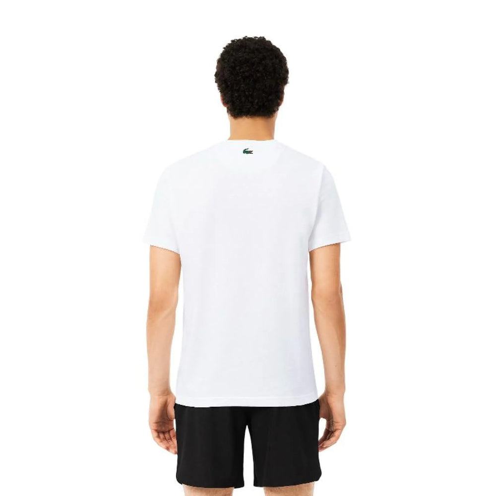 Camiseta Lacoste Daniil Medvedev Blanco
