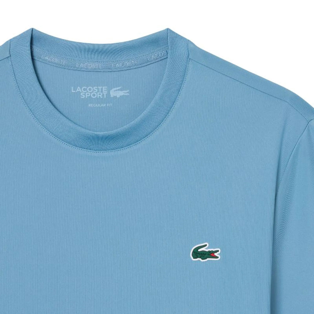 Camiseta Lacoste Lightweight Stretch Azul Aral