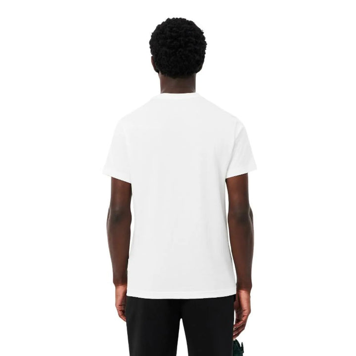 Camiseta Lacoste Padel Blanco Negro