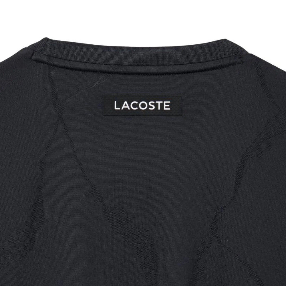 Camiseta Lacoste Players Negro