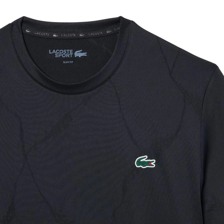 Camiseta Lacoste Players Negro