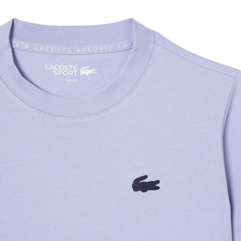 T-shirt Lacoste Sport Blu Viola Donna