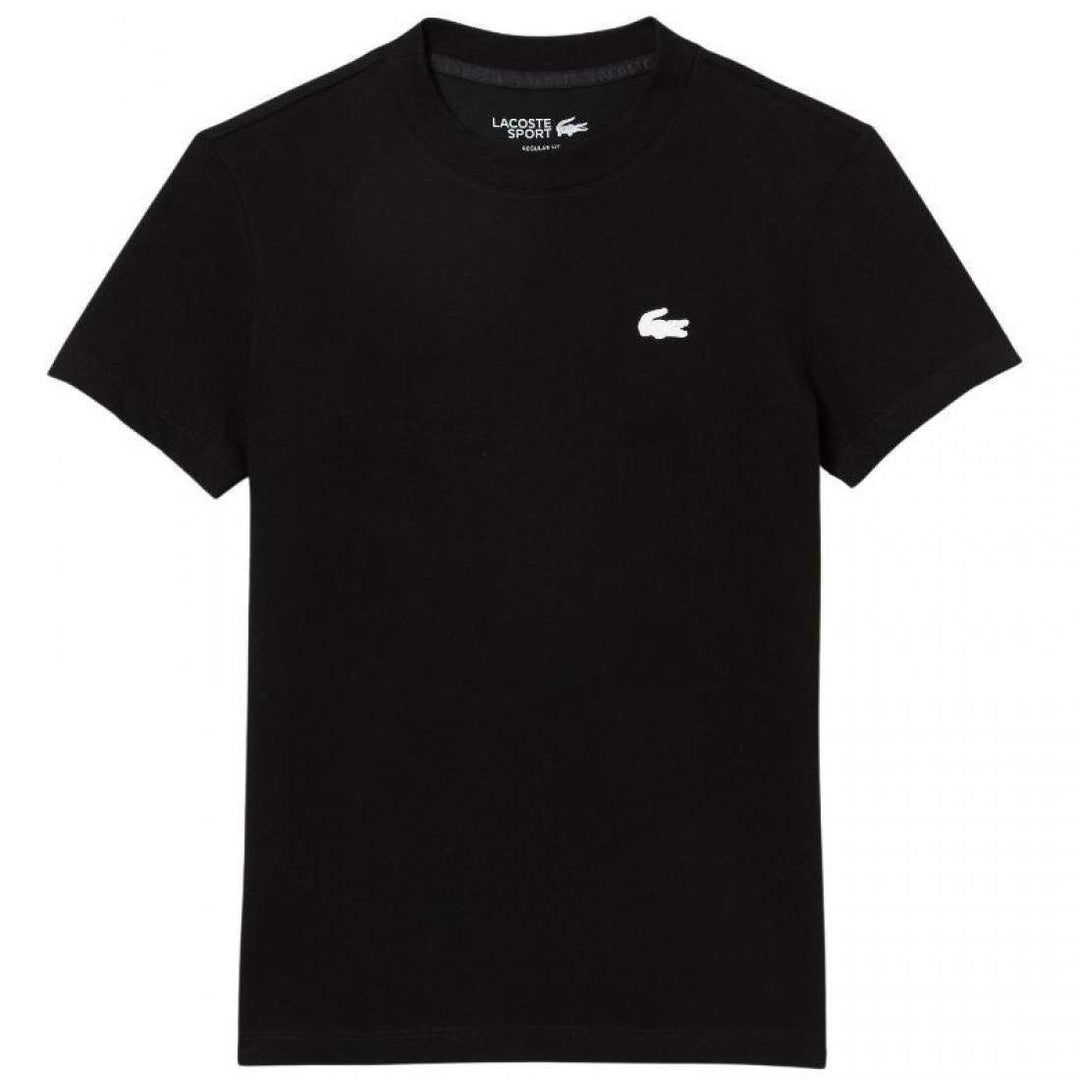 Camiseta Lacoste Sport Negro Mujer