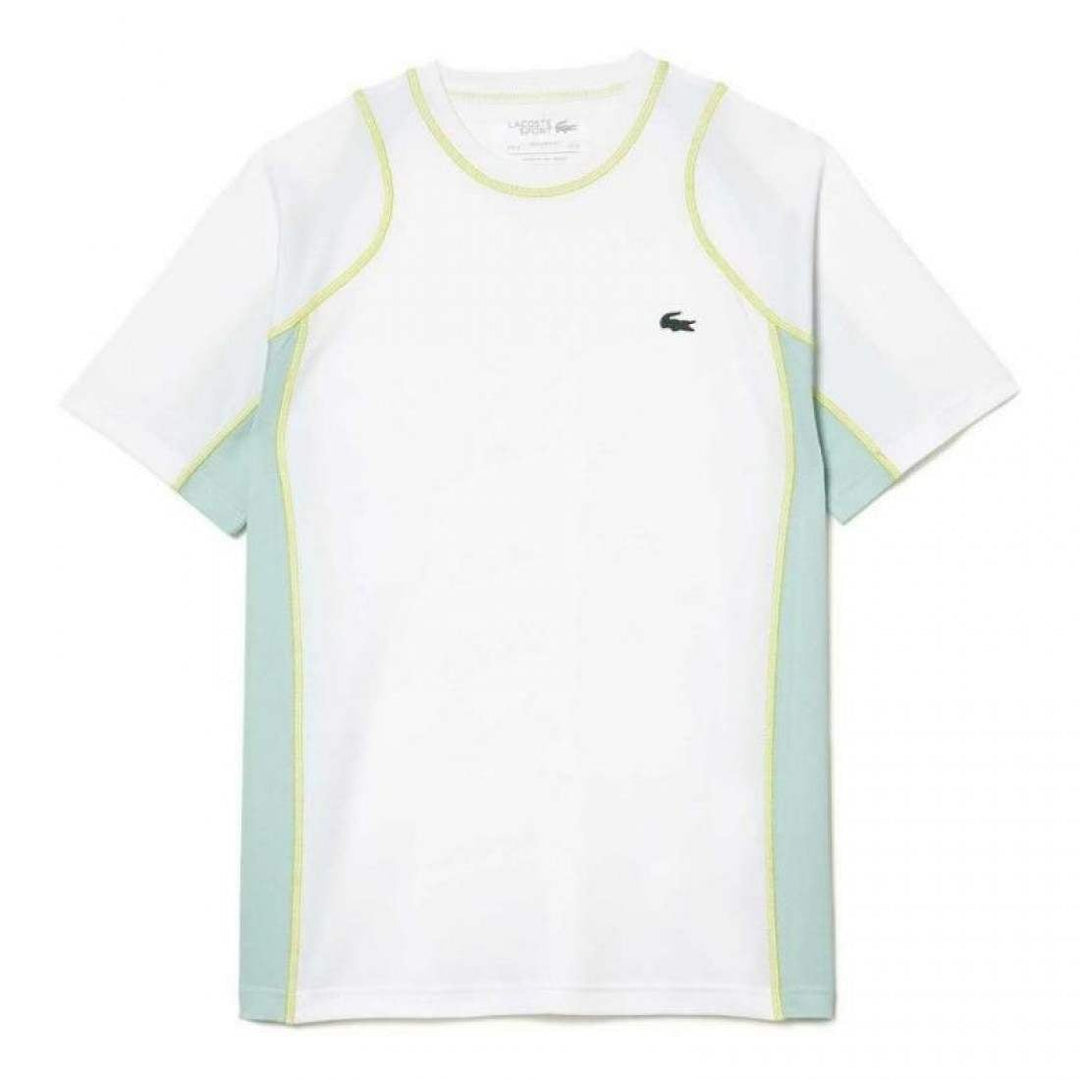 Camiseta Lacoste Sport Pique Blanco