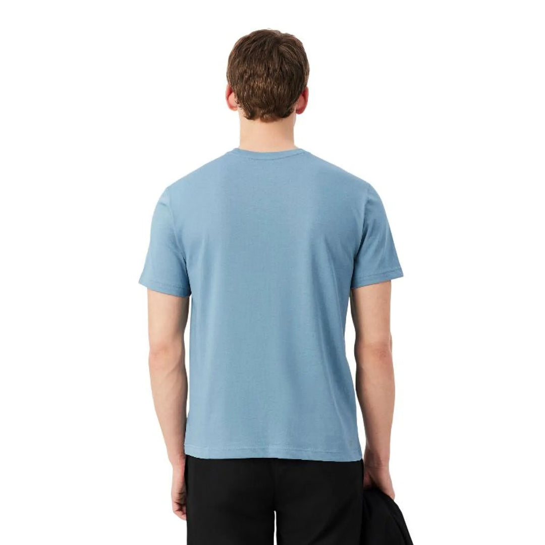 Camiseta Lacoste Sport Regular Fit Azul Aral