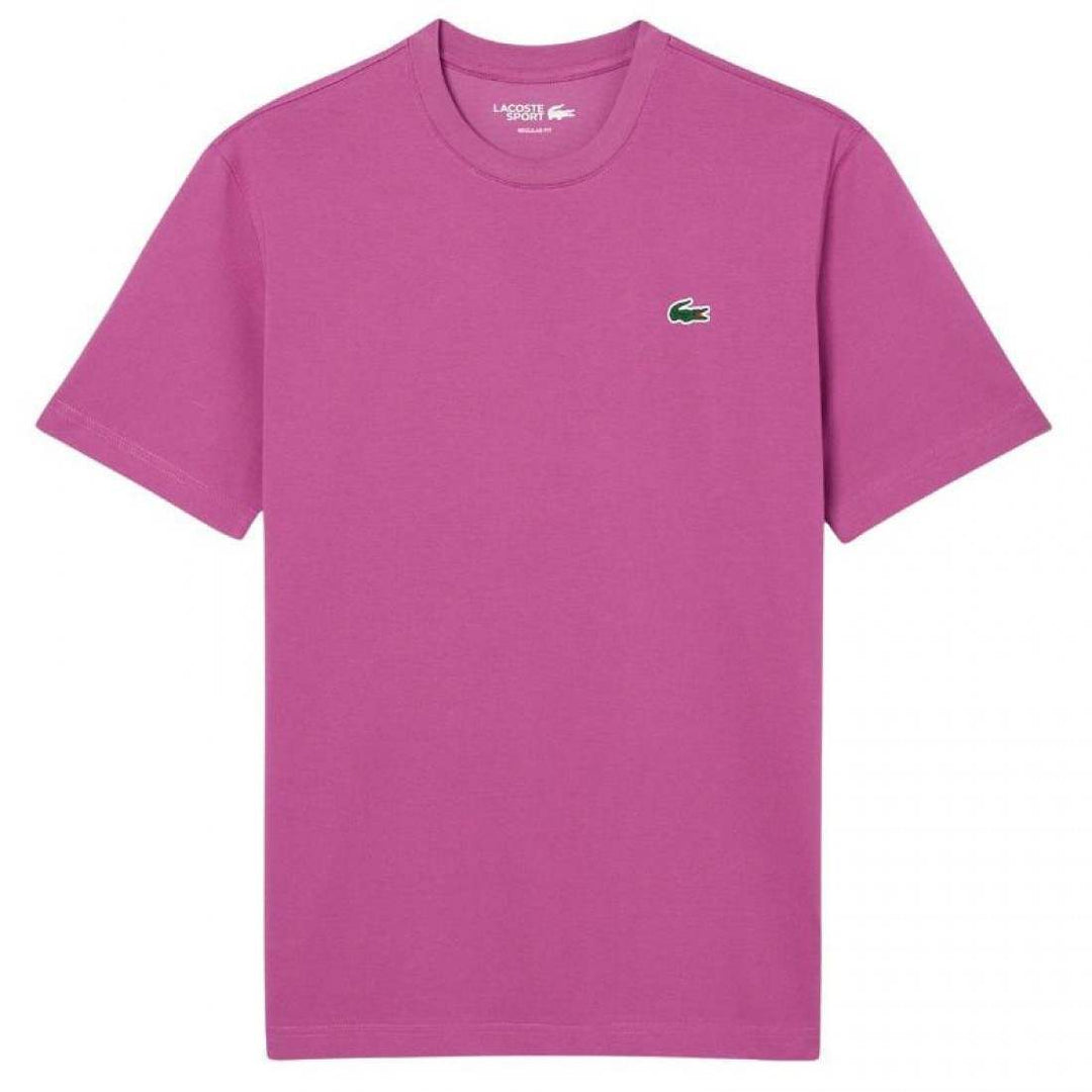 Camiseta Lacoste Sport Regular Fit Malva