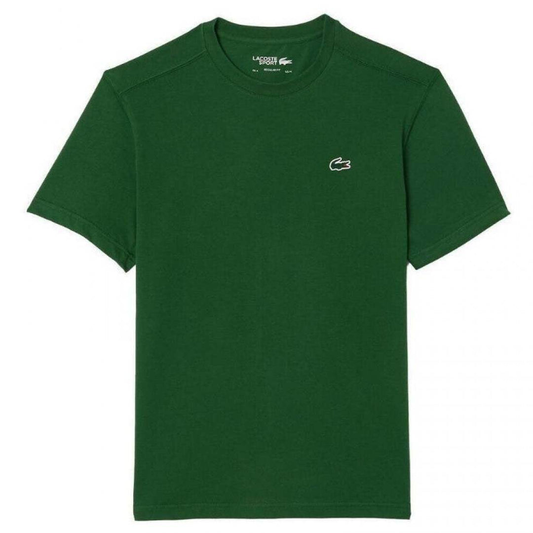 Camiseta Lacoste Sport Regular Fit Verde Oscuro
