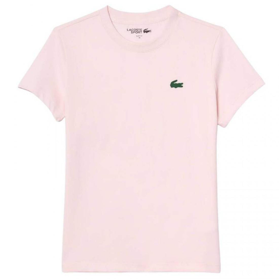 Camiseta Lacoste Sport Rosa Mujer