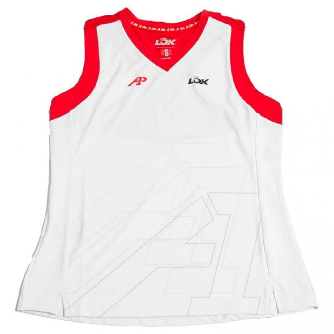 Camiseta Lok A1 Padel Wasatch Blanco Mujer | Lok
