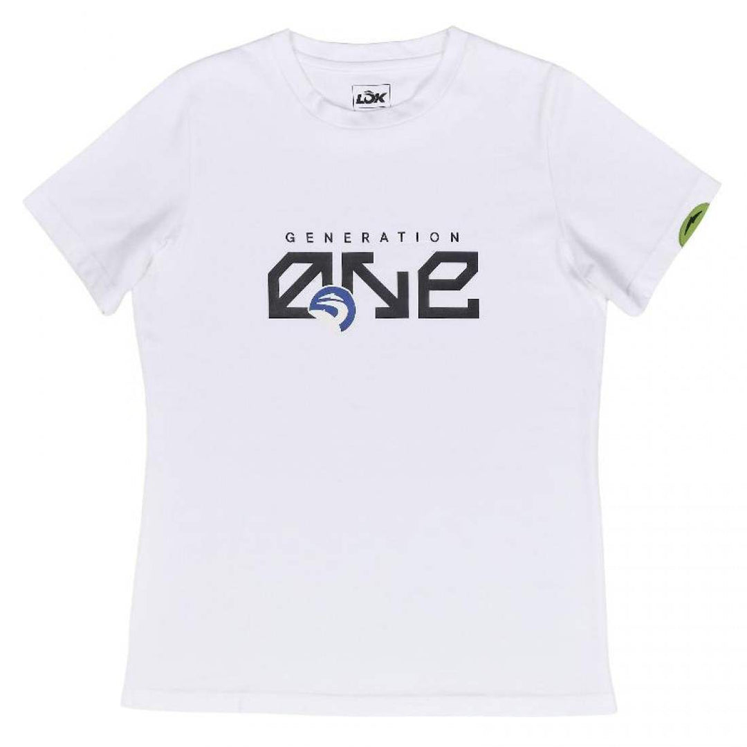 Camiseta Lok Gen One Blanco Mujer